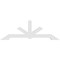 Ekena Millwork Vanguard Architectural Grade PVC Gable Bracket, 72"W x 24"H x 2"D x 4"F, 8/12 Pitch GBP072X24X0204VAN00 - alternate 5